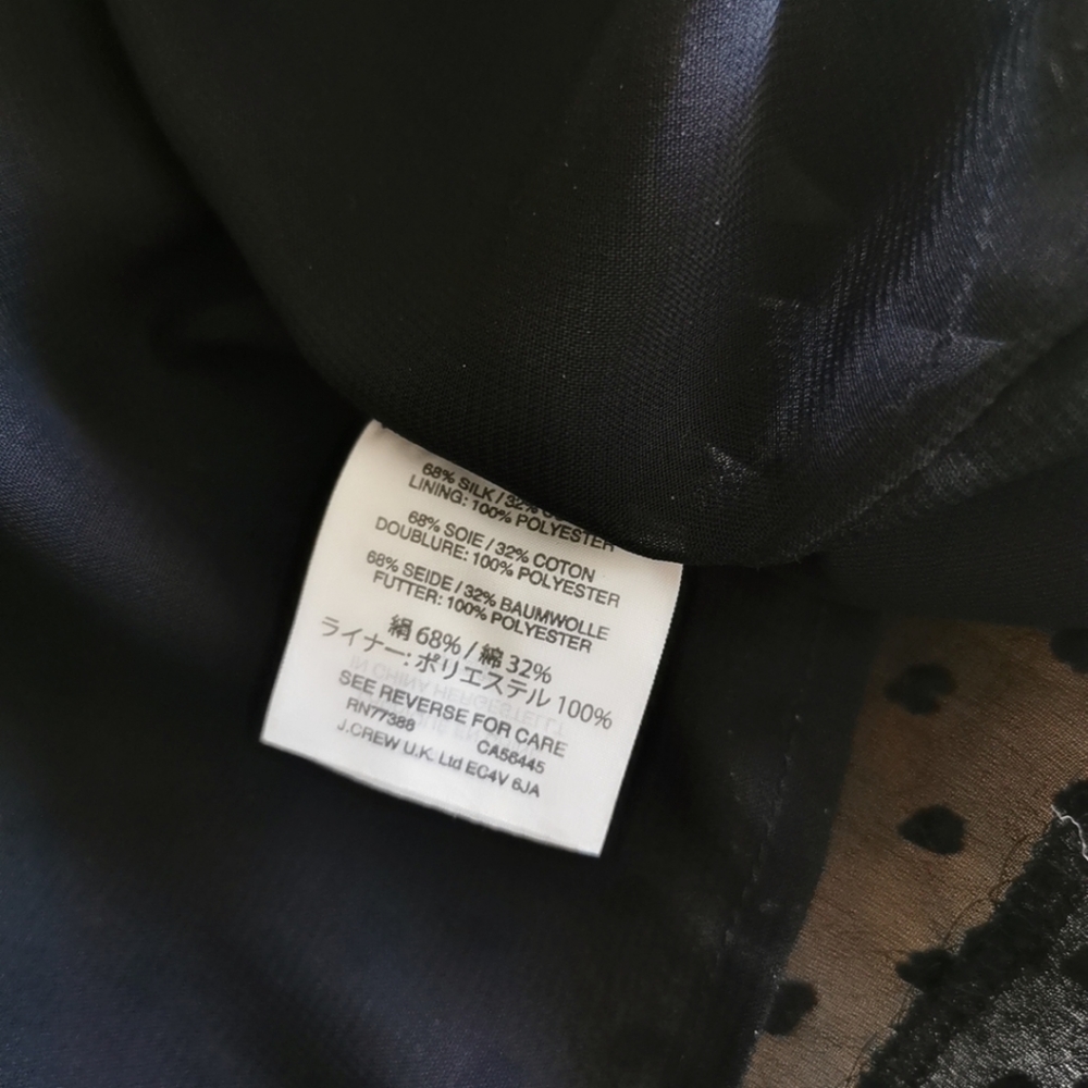 J.crew Flocking Ruffle Blouse - Picture 6 of 6